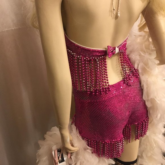 RARE vintage y2k beaded shorts and top with hello kitty and crystal details! - Picture 8 of 14